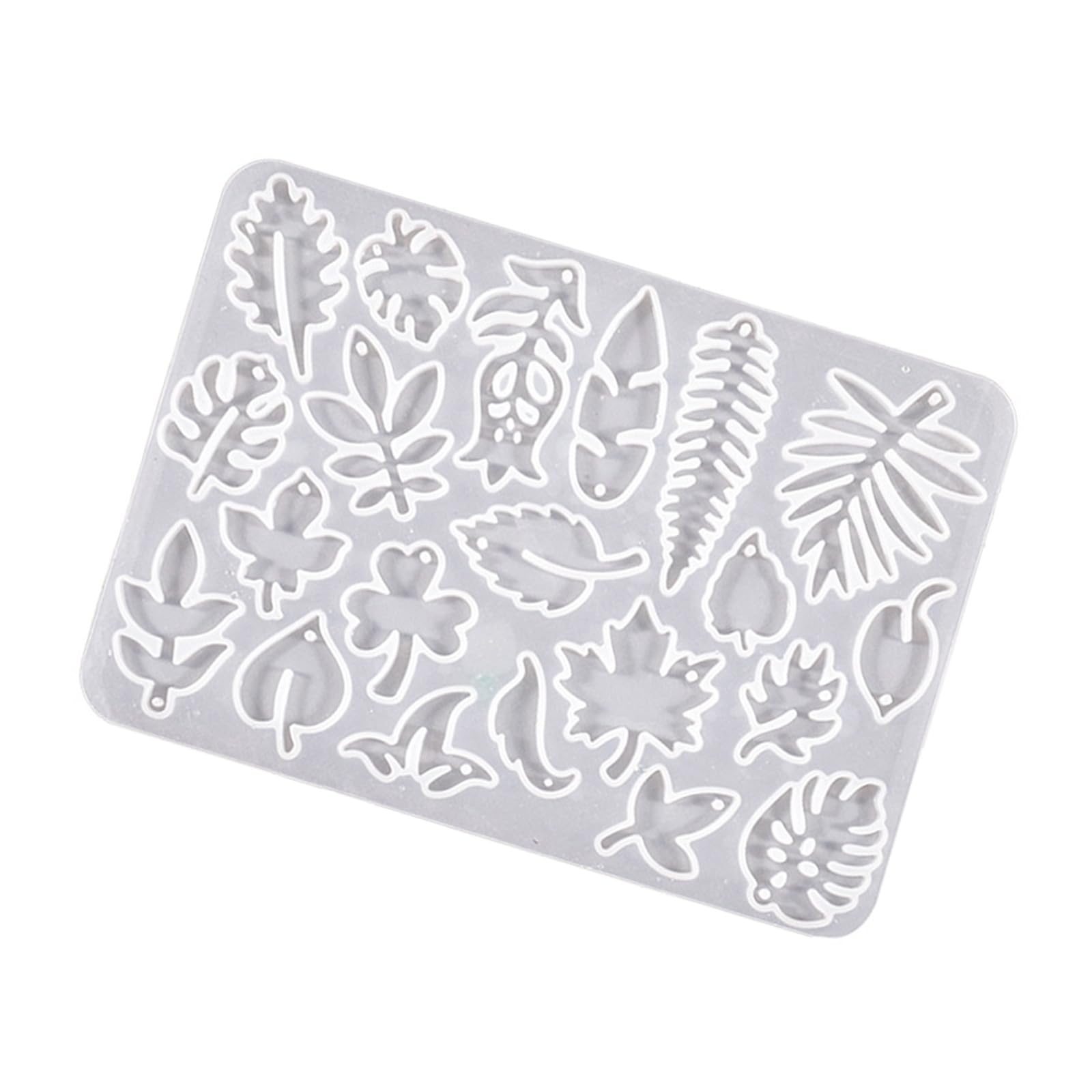 XuQiZZpp Silicone Jewelry Adornment Molds for Creating Unique Earrings Keychains Pendants and Decorative Charm Decorative Silicone Molds for Keychains