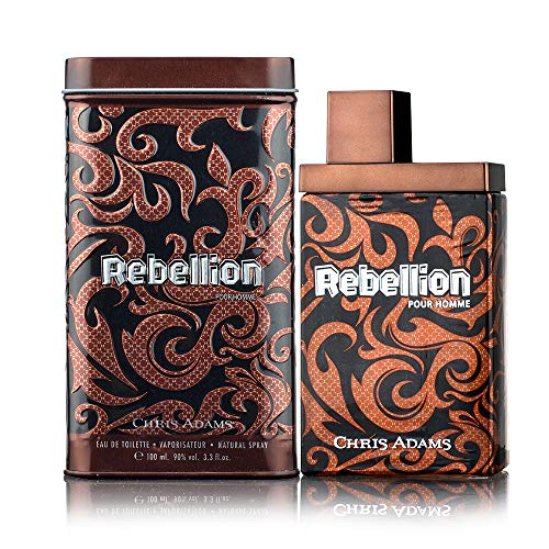 Rebellion - Agua de colonia para hombre, 100 ml