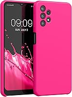 Vista 88 de kwmobile Funda compatible con Samsung Galaxy A52 / A52 5G / A52s 5G - Funda de Teléfono de Silicona TPU con Acabado Suave - Arrecife Azul