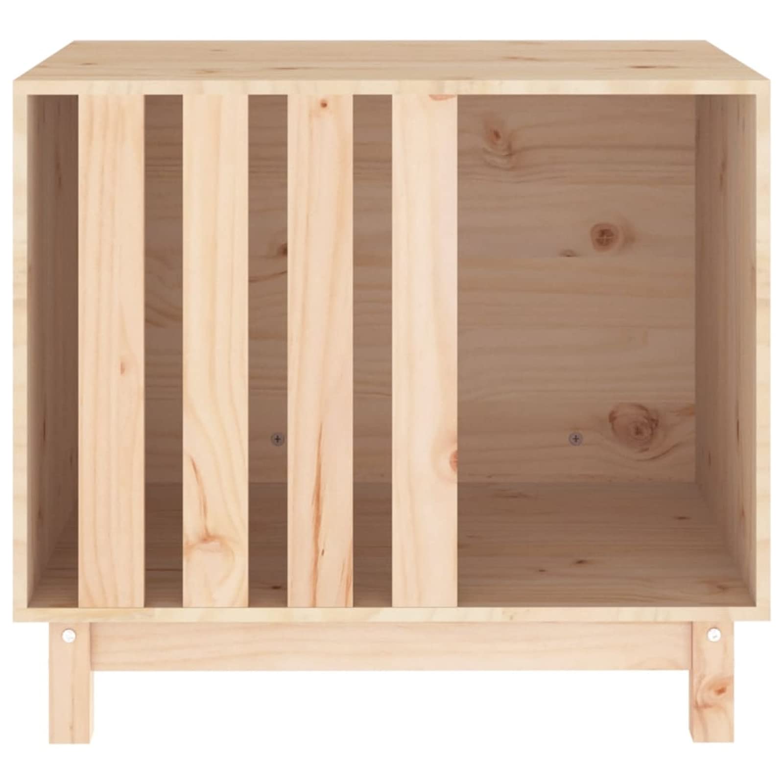 Buda dla psa, domek dla psów, budka dla psa, budka dla kota, szafka dla psa, meble z litego drewna sosnowego 70 x 50 x 62 cm