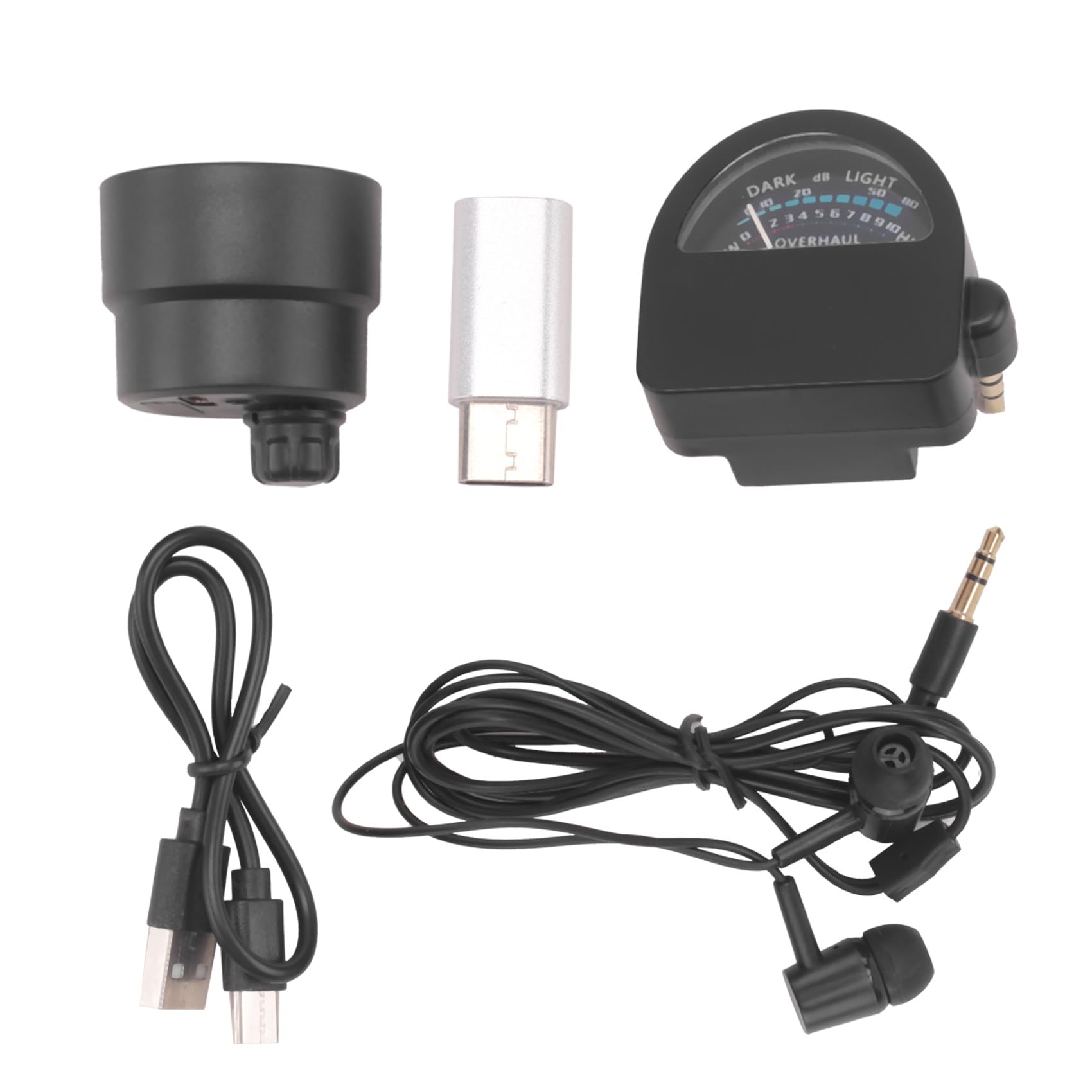pofaa Wall Pipe Leak Detector Clear Sound Sensitive Water Leakage Device Underground Water Pipe Leakage Monitor for Home