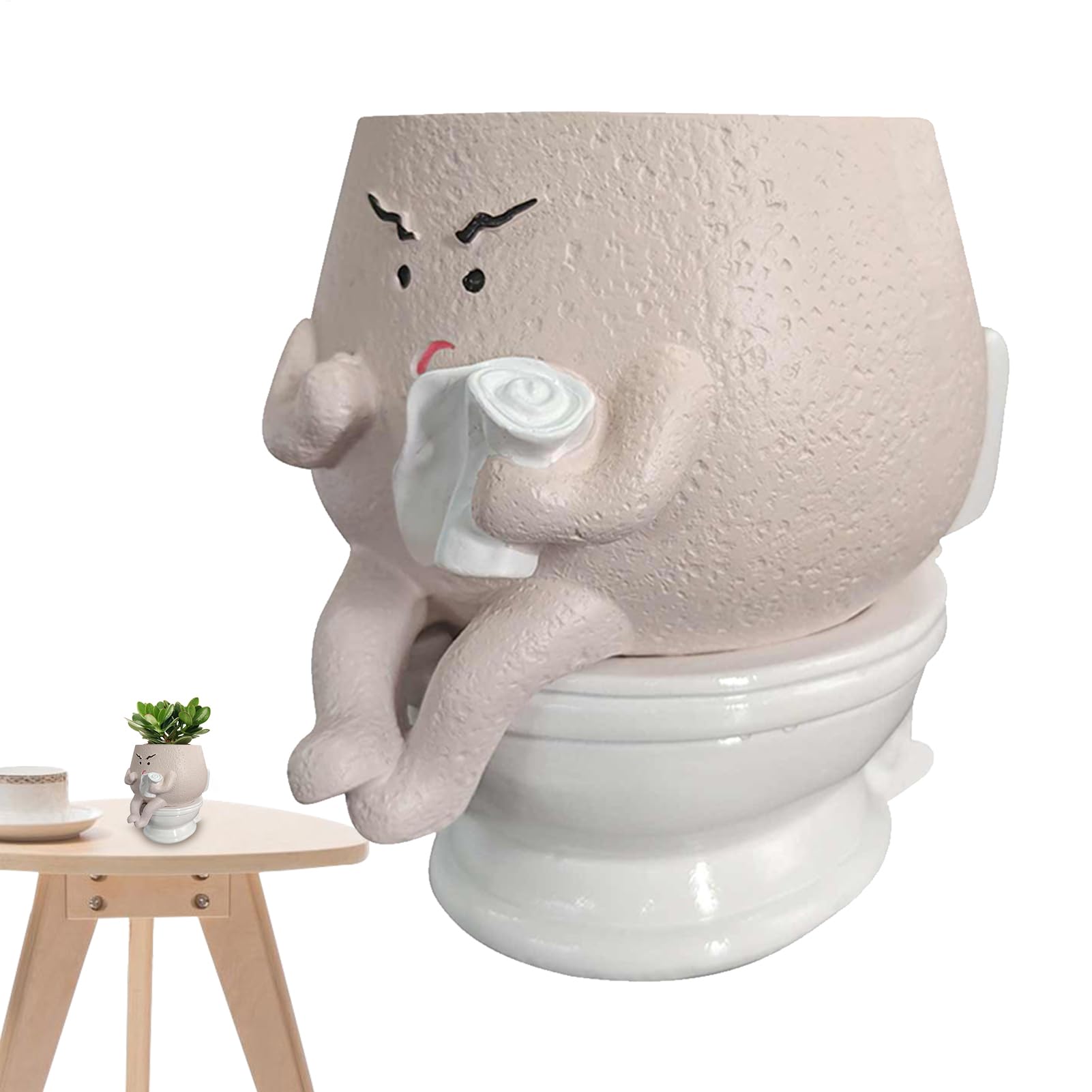 Pots mignons pour succulentes : idée cadeau drôle et créative pour la fête des mères