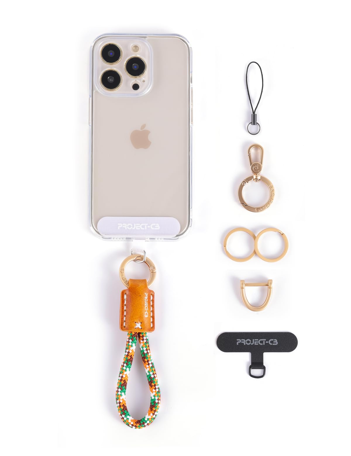 project-cb Phone Finger Ring Strap 1,Tether Tab 2,Phone Lanyard,Key Chain,Phone Accessories