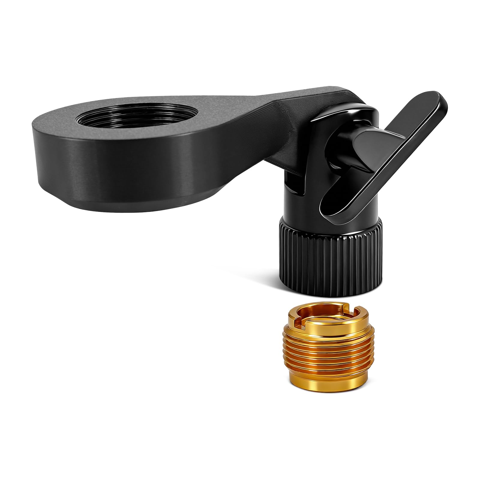 Regulowany Uchwyt Mikrofonowy z Pierścieniem i Bazą do Rode NT-USB NT-USB+ NT1-A, Adapter Gwintu 5/8 na 3/8, Uchwyt do Ramienia Mikrofonu, Podcast Streaming Nagrywanie Studio Domowe, Łatwy w montażu