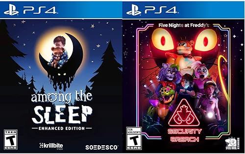Among the Sleep Enhanced Edition - PlayStation 4 & Five Nights at Freddy's Security Breach (PS4)