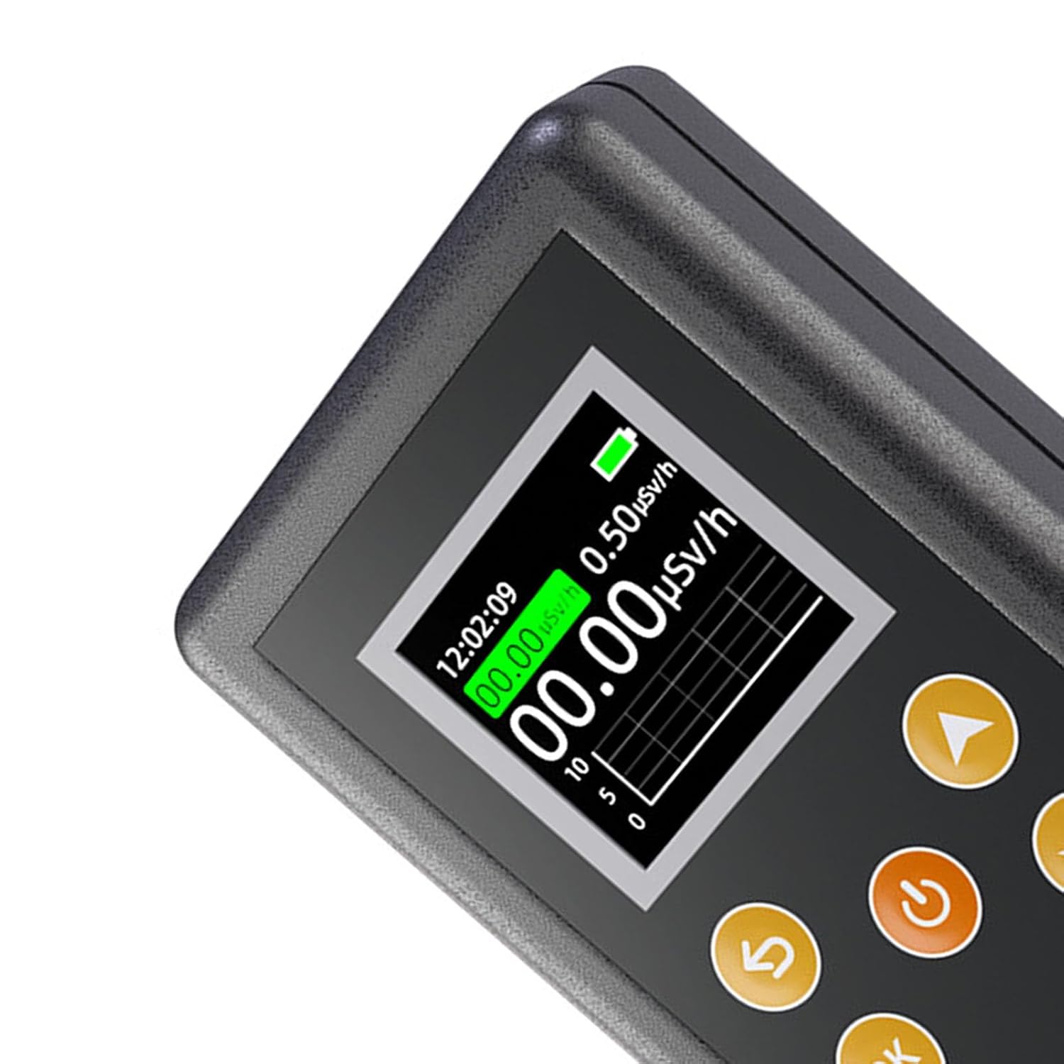 Nuclear Radiation Monitor and Detector Dosimeter for Beta and Gamma Detection with Alarm and High Sensitivity for Safety Monitoring