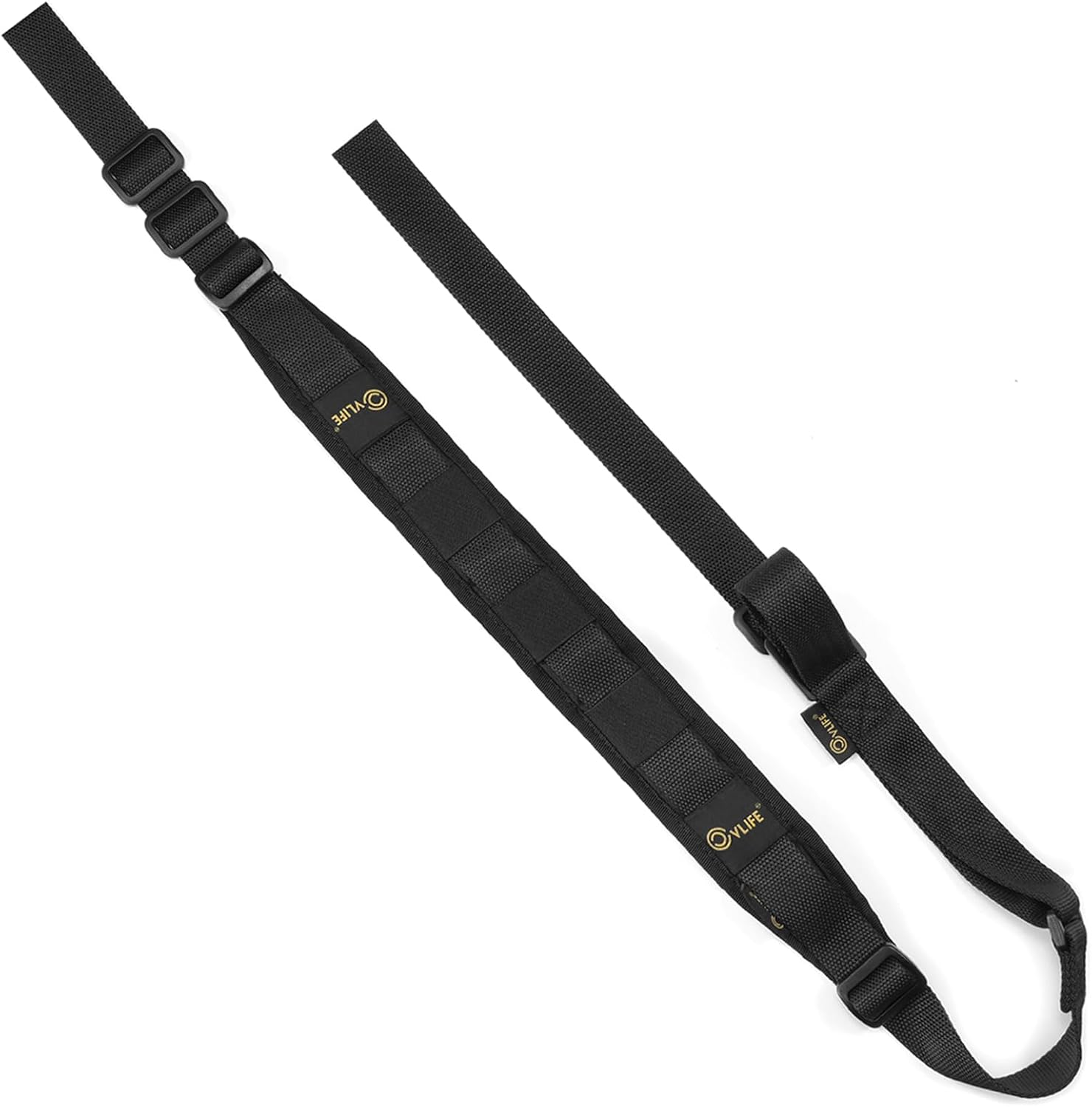 CVLIFE Two Point Sling Upgrade Wide Pad for Enhanced Comfort Removable Shoulder Strap Design Quick Length Adjustment Gun Sling Features 1.25" Wide Tube Webbing and Fast Loop Rifle Sling for Outdoor