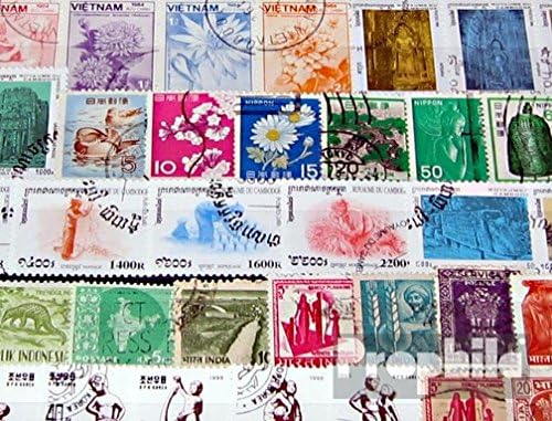 Asia 400 Different Stamps (Stamps for Collectors)