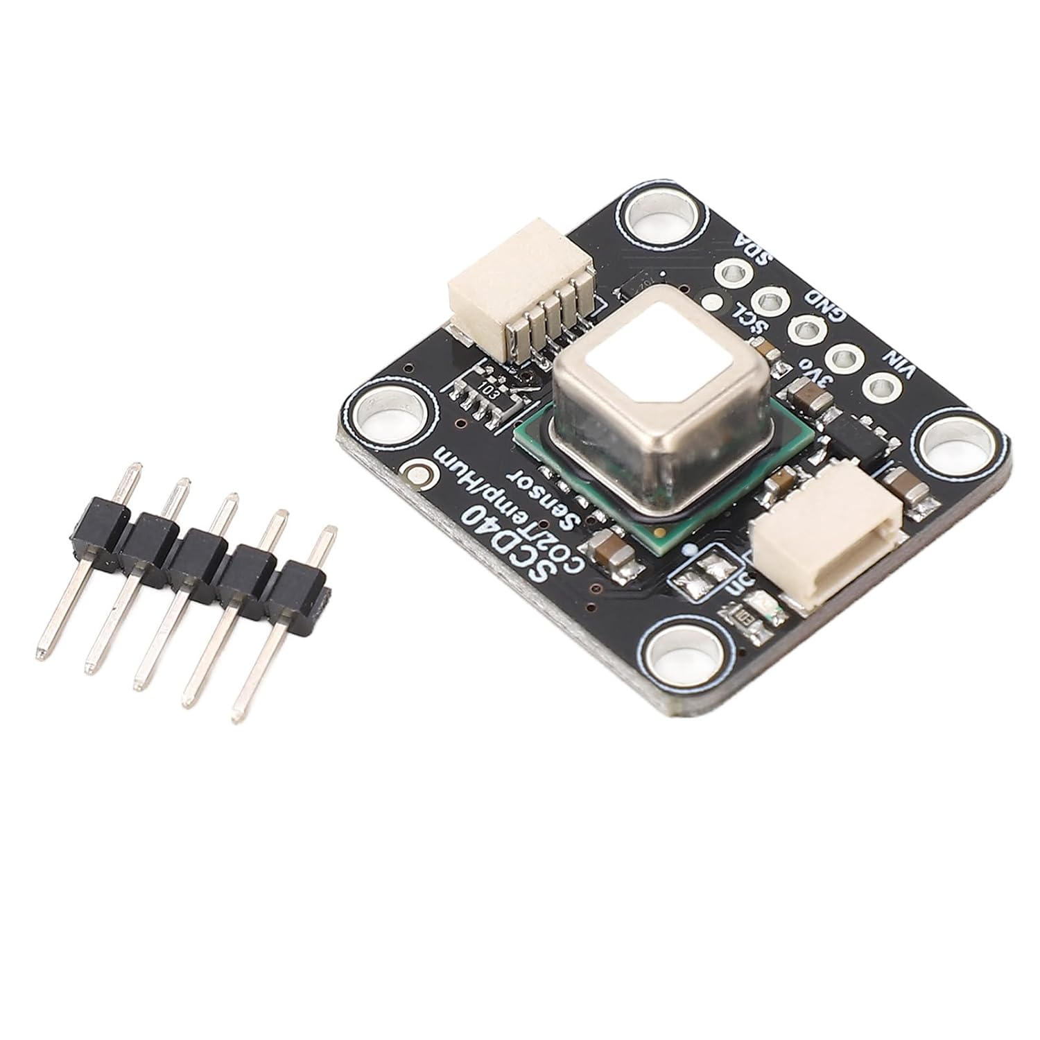 Air Measurement Gas Sensor,CO2 Temperature Humidity Monitor Detection 50ppm Accuracy for Homes Offices