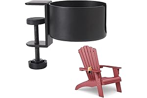 Sturdy and Durable Chair Cup Holder Attachment: Keep Your Drinks Safe While Camping