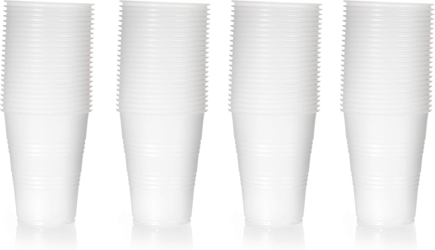 [2500 PACK] 9 oz Clear Plastic Cups - Disposable 9 Ounce Cold Drink Party Cups - Cold Drink, Soda Cups, Party Cups, Drinking Cups for Home, Office, Events, Wedding, Parties and Takeout