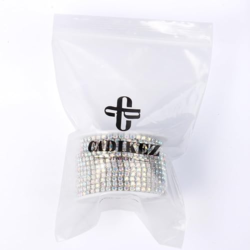 Miniatura 7 de 11 yardas Cadena de diamantes de imitación de cristal, borde de cadena de cierre de diamantes de imitación plateados, cadena de cristal transparente