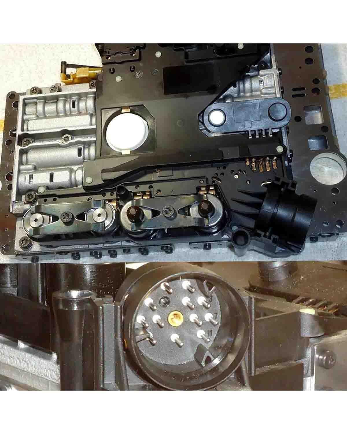 Para Benz C230 Junta Filtro Conector Placa Conductora Transmisión 12 Pines