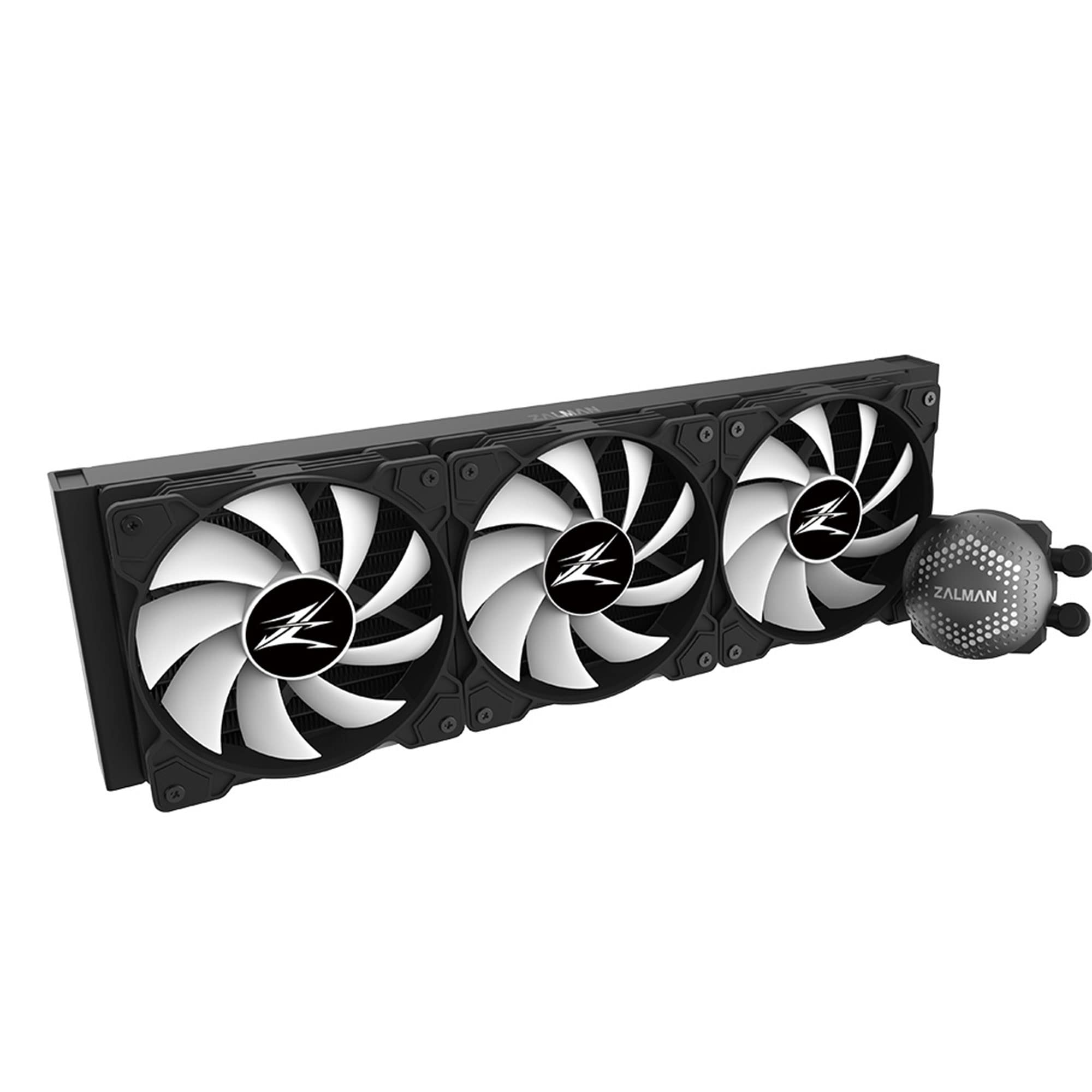 Amazon.co.jp: ZALMAN ALPHA 36 Black 簡易水冷CPUクーラー ARGB搭載 