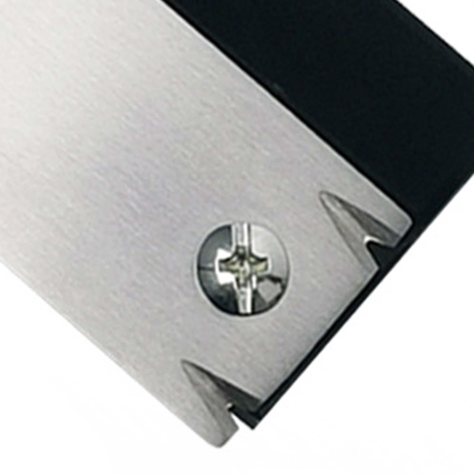 Juego de 5 bandas de borde recortadora de bordes de carpintero, herramienta manual de bandas de bordes con hoja extra, 65 x 45 mm