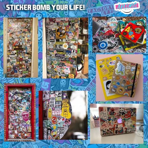 Image of 110pcs Motivational Aesthetic Fanart Sticker Pack Perfect for Laptop Computer Car Water Bottle Travel Case Guitar Luggage Motorbikes (Water Resistant, Residue-Free Removal)