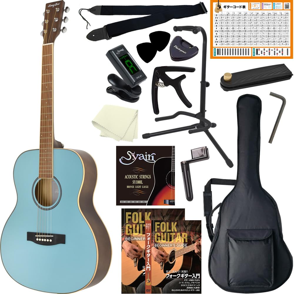 Amazon | HONEY BEE アコースティックギター フォークギタータイプ F
