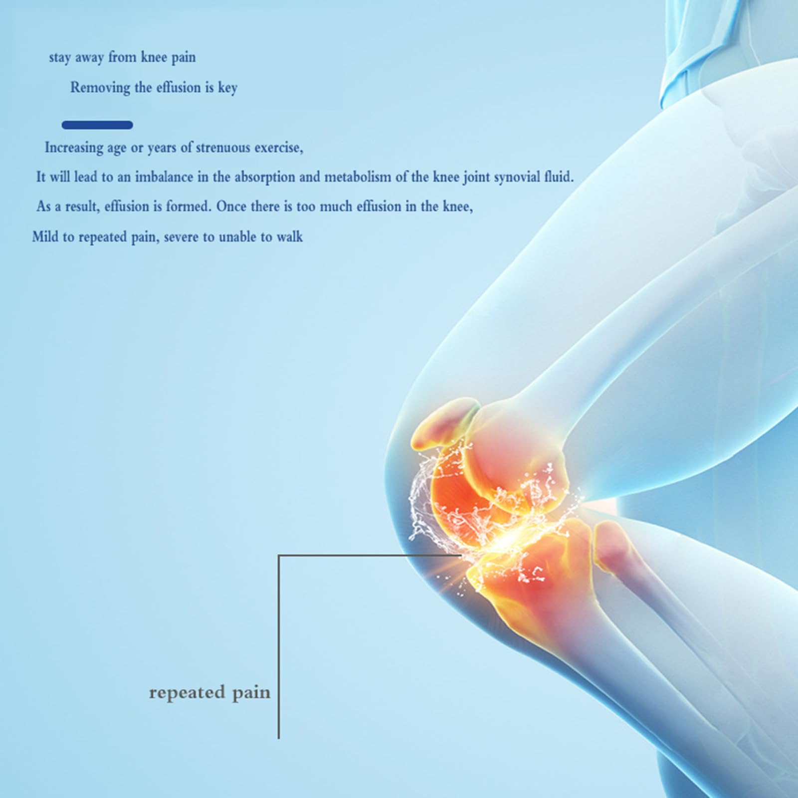 Masajeador de rodilla Recargable Vibración Pierna Masajeador de rodilla Inicio Infrarrojo Compresa caliente Masajeador de rodilla
