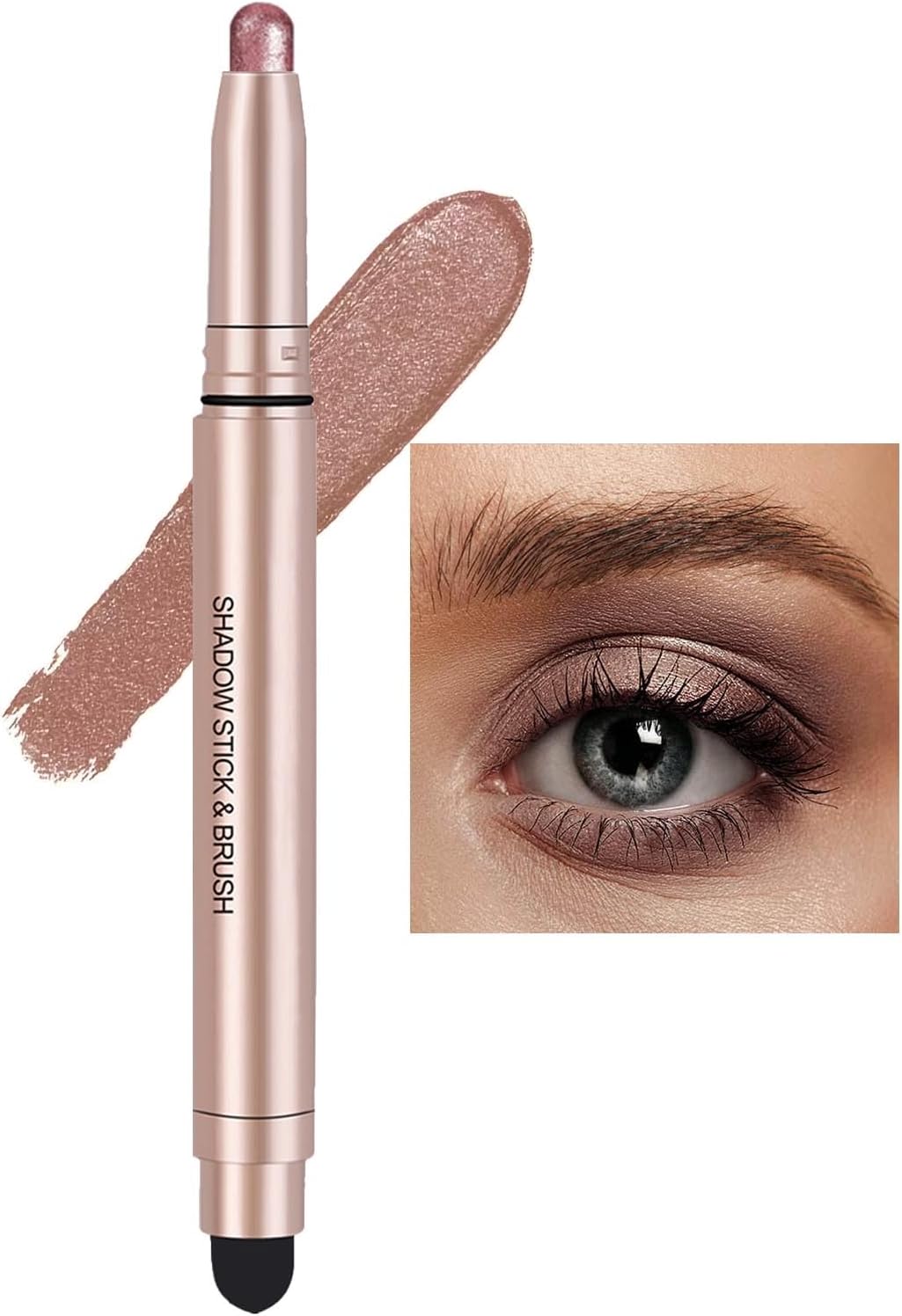 Cream Eyeshadow Stick, Dark Brown, 09#