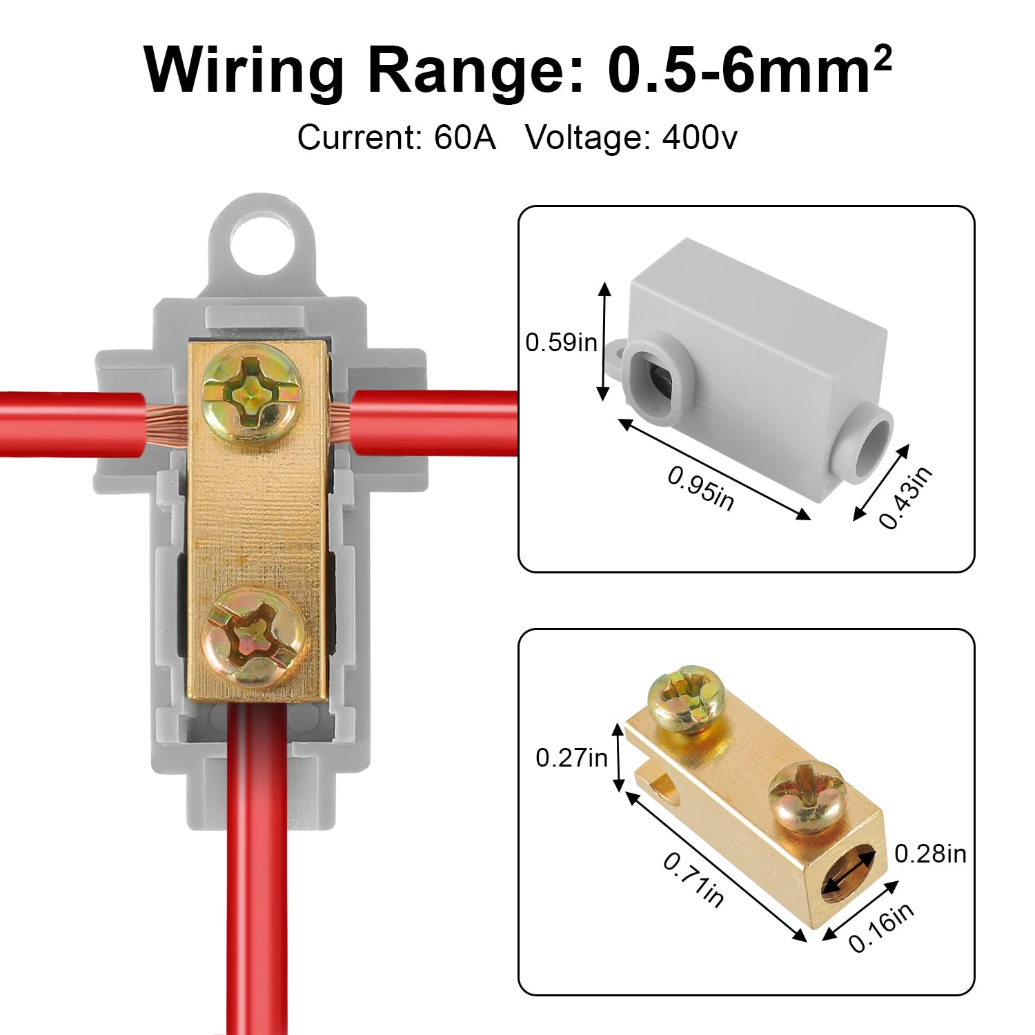 T-Type Wire Connectors - 10 AWG Kit -2