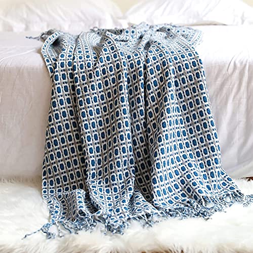 Couverture à armure contre le froid plaid grand format pour lit et canapé