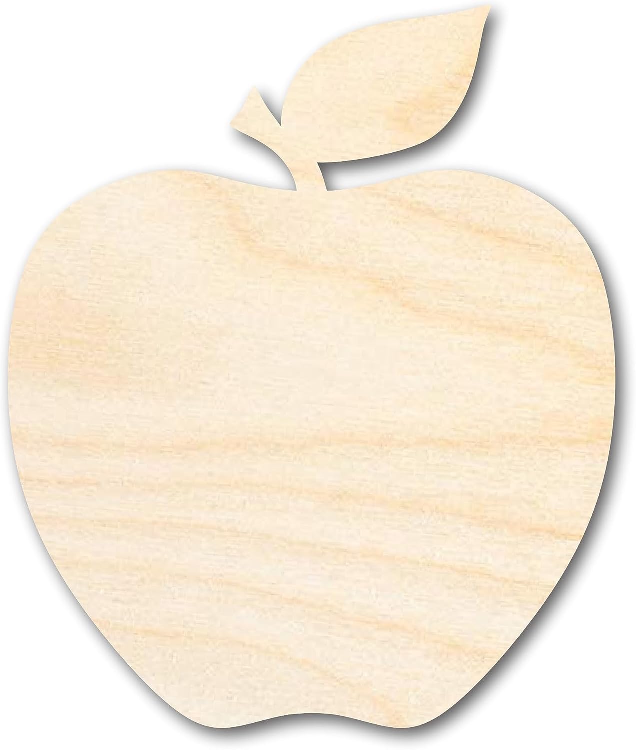 Unfinished Wood Apple Shape | DIY School Teacher Craft | Up to 36" 20" / 3/4"