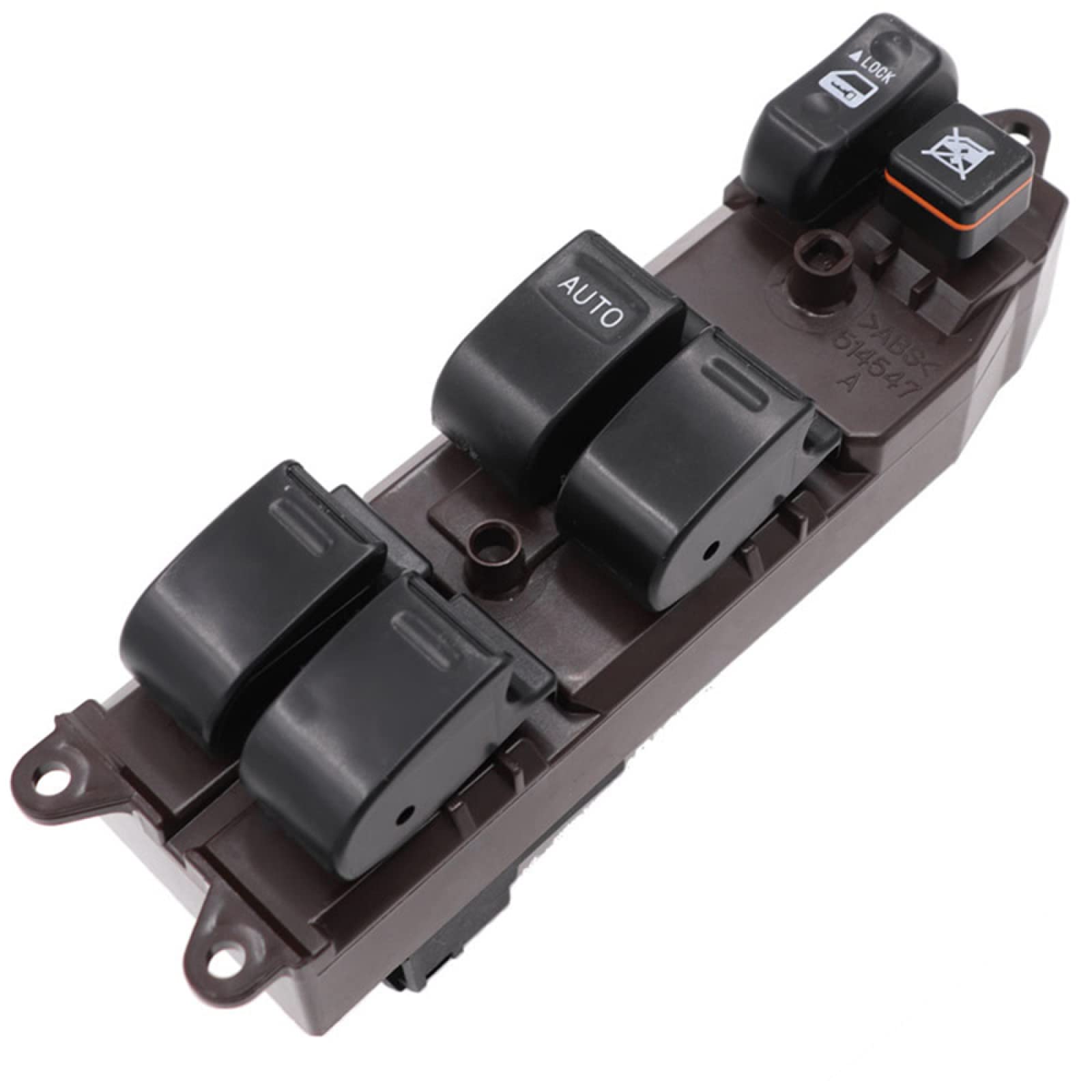 Marco O Bisel Para Interruptor De Ventana Del Conductor | Toyota Matrix 2003-2008 | OEM Plata