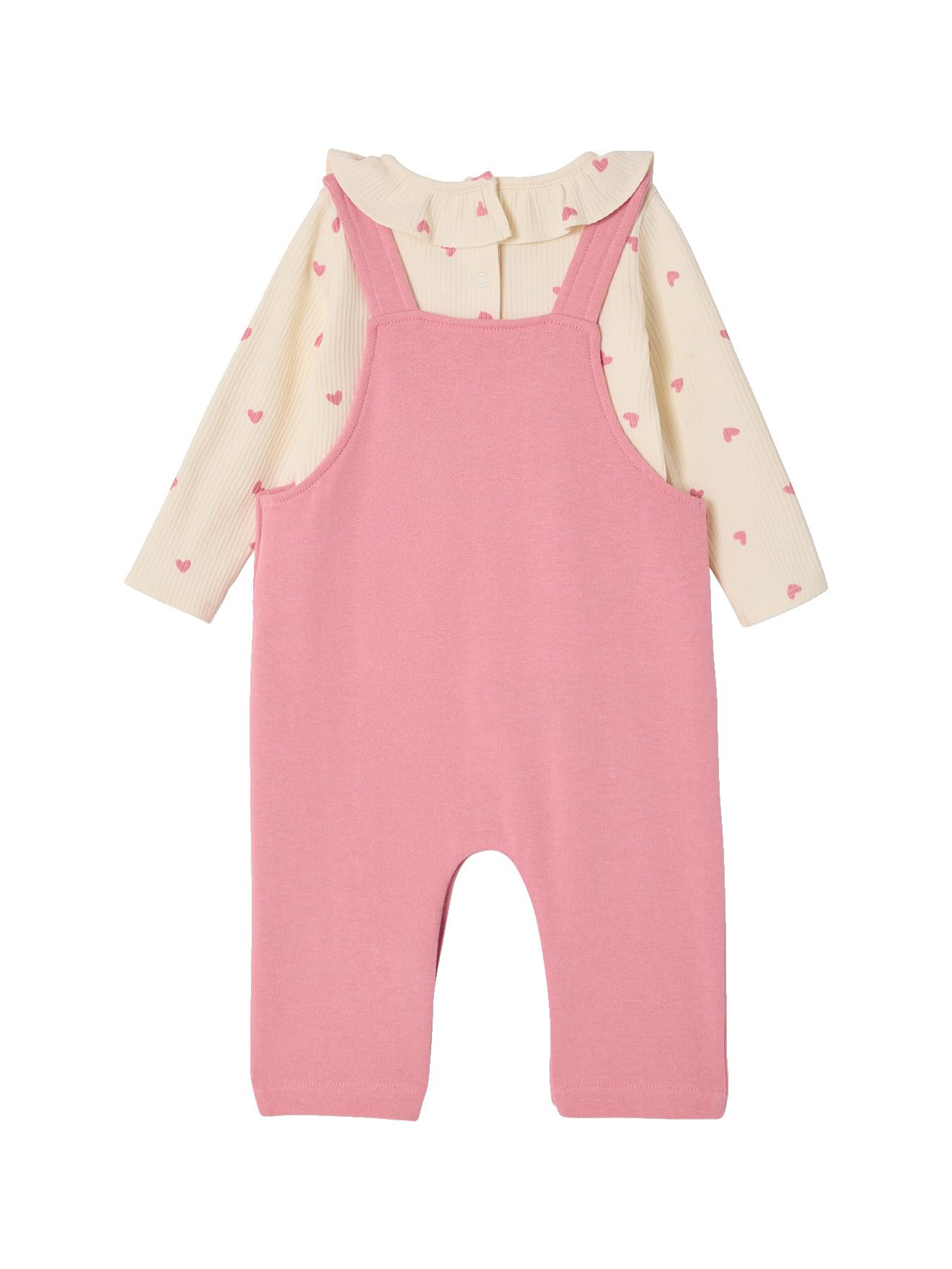VERTBAUDET Ensemble salopette bébé fille