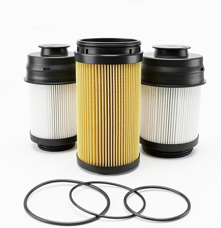 2025 6.7L Cummins Fuel Filter Water Separator Set Compatible with 2025-2026 Ram 2500 3500 4500 5500 Turbo Diesel | Replaces OEM 68677800AA 68677810AA