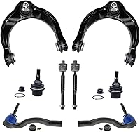Vista 391 de Detroit Axle - Kit de suspensión frontal de 8 piezas para Dodge Journey 2009-2015, 2 brazos de control inferiores, 2 rótulas, 2 varillas