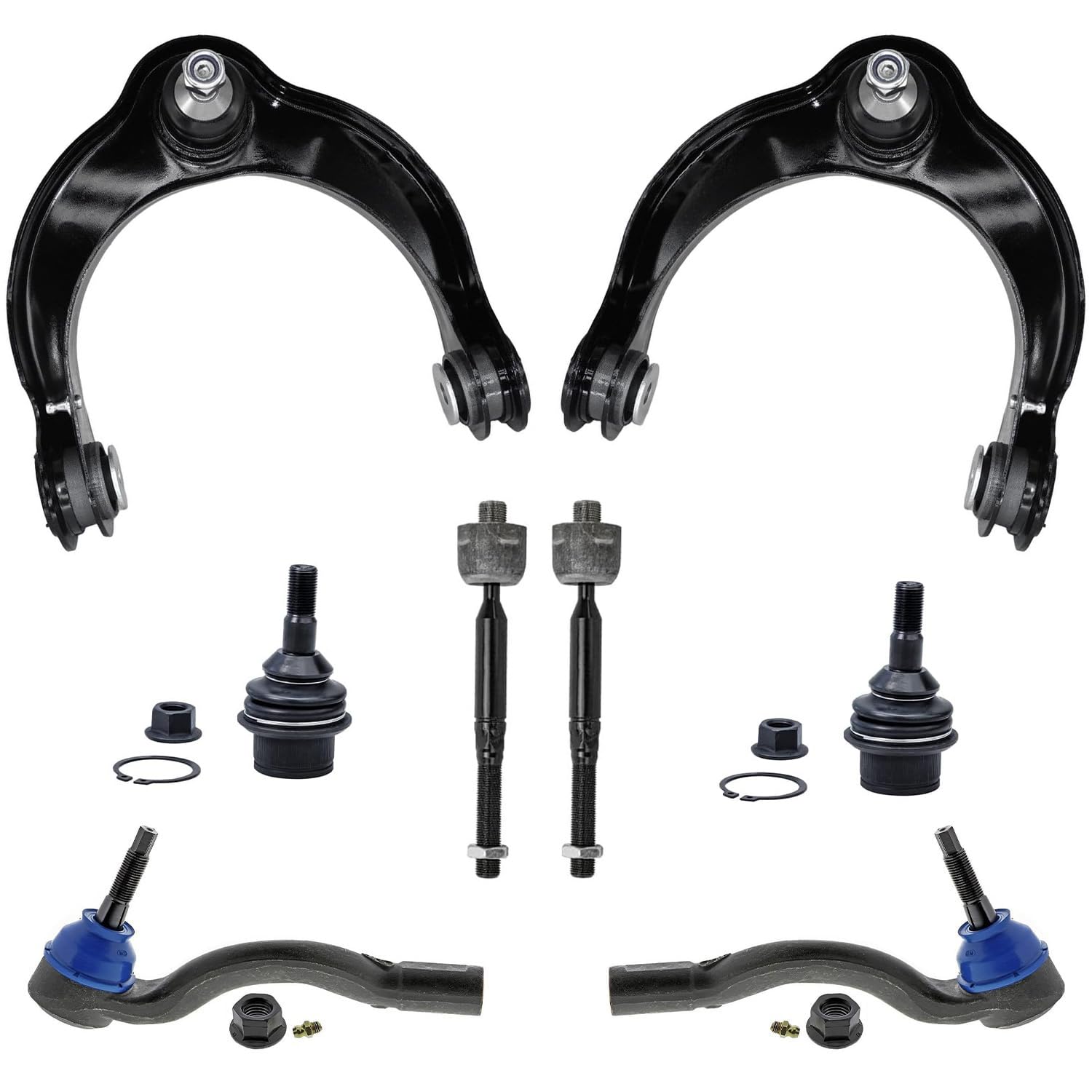 Detroit Axle - 8pc Front End Suspension Kit for 2016-2020 Dodge Durango