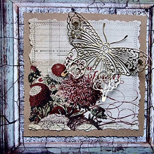 Miniatura 2 de Plantillas de troqueles de corte de metal de mariposa para bricolaje Scrapbooking Decoración en relieve tarjetas de papel DIY