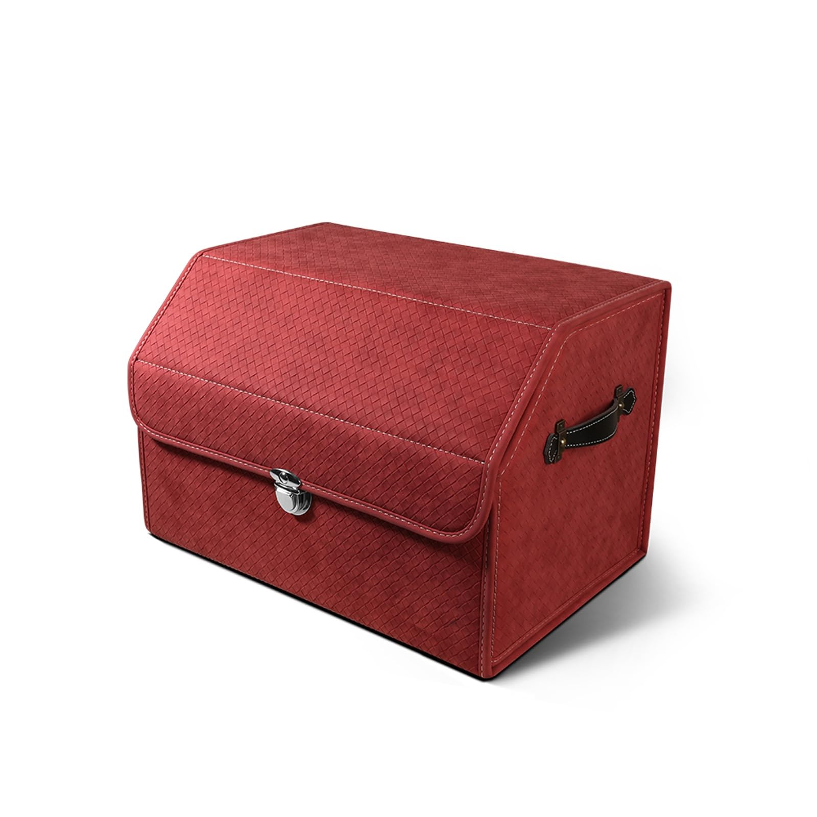 Dfrywdgsey Red Trunk Organizer For Suv And Storage(Red)