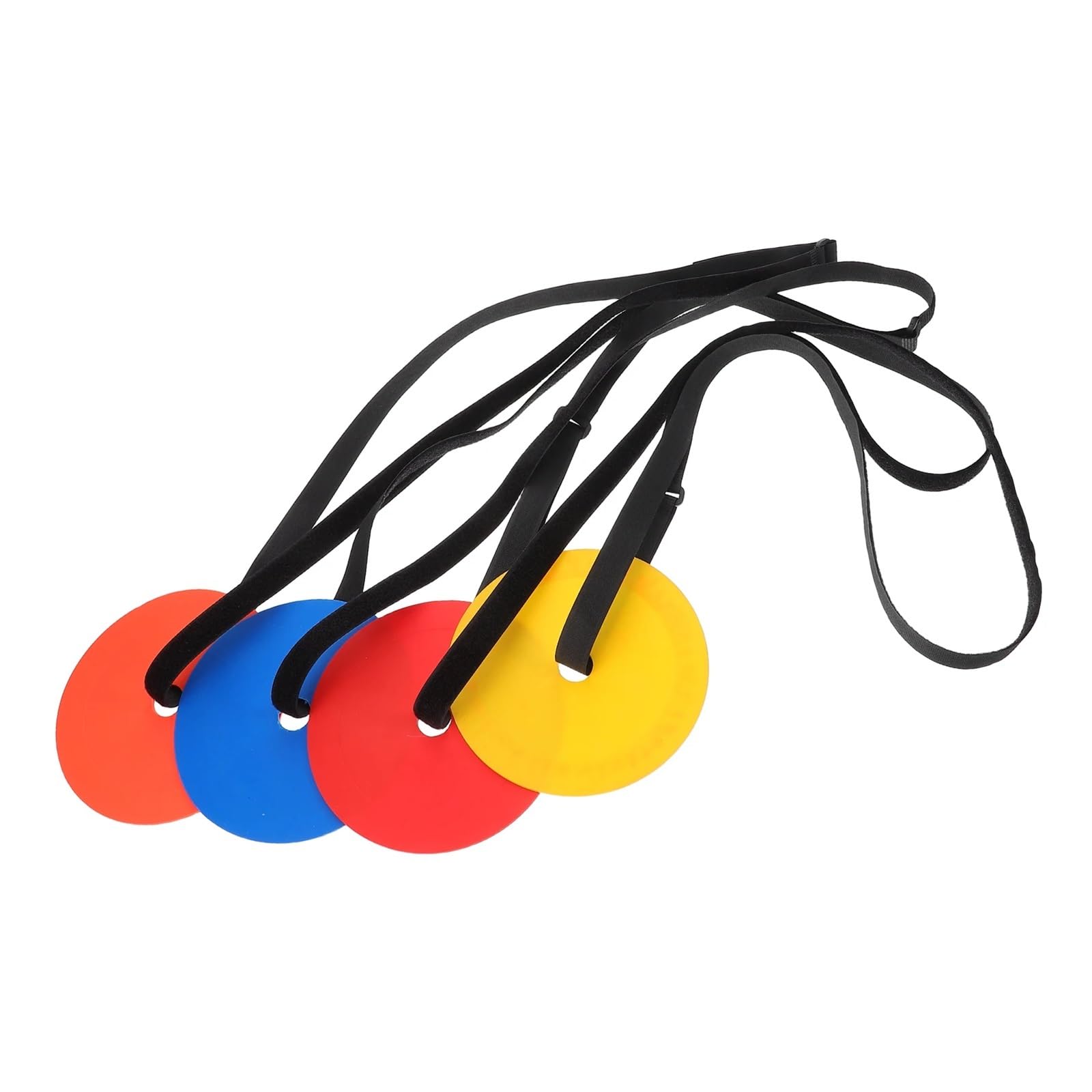 Set di 4 dischi bersaglio for tiro a segno da calcio, attrezzatura for allenamento , ausili for abilità, reti for bersagli e pratica Dischi bersaglio per porte di calcio