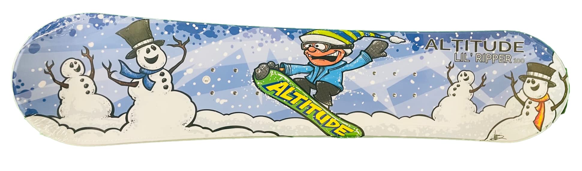 Boys Lil' Ripper Beginner (Rocker Camber) Snowboard 90CM