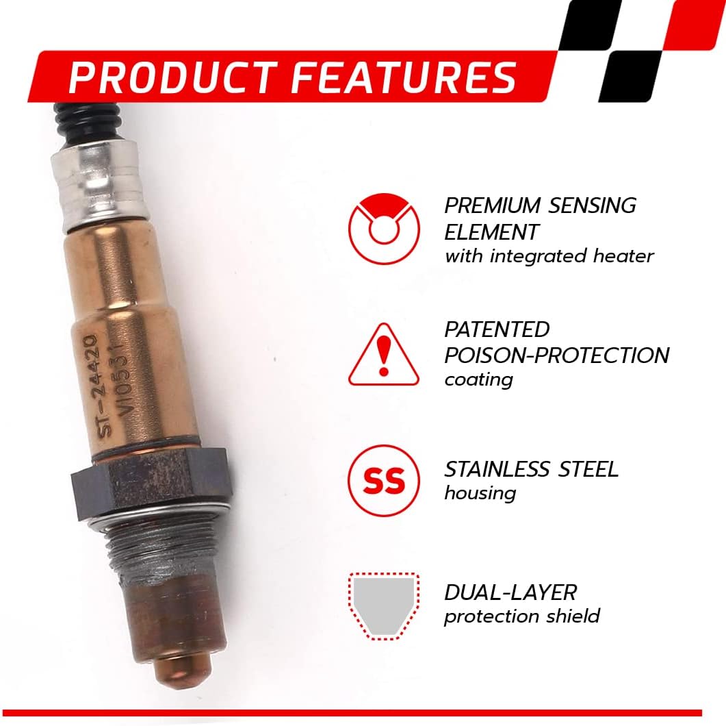 Downstream Oxygen Sensor for Toyota Sienna 2004-2014 3.5L 2WD