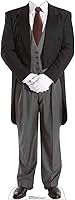Vista 7 de Cardboard People Butler - Soporte de cartón de tamaño real