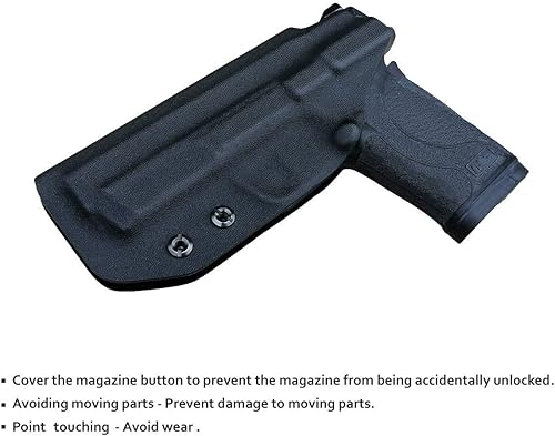 Miniatura 10 de Funda para pistola IWB KYDEX para Glock 19 17 26 43 43X - Taurus G2C G3C - Sig P365 P320 - S&W M&P Shield 0.354in 380 EZ Bodyguard 380 SD9 VE SD40