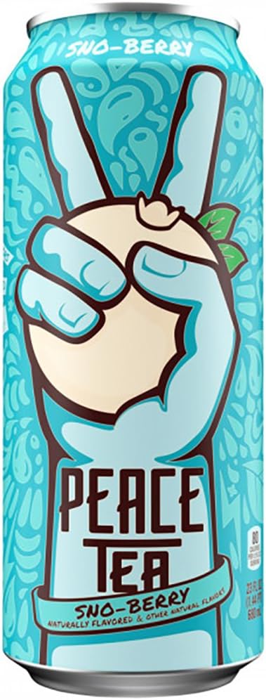 Peace Tea Snoberry, 23 Ounce