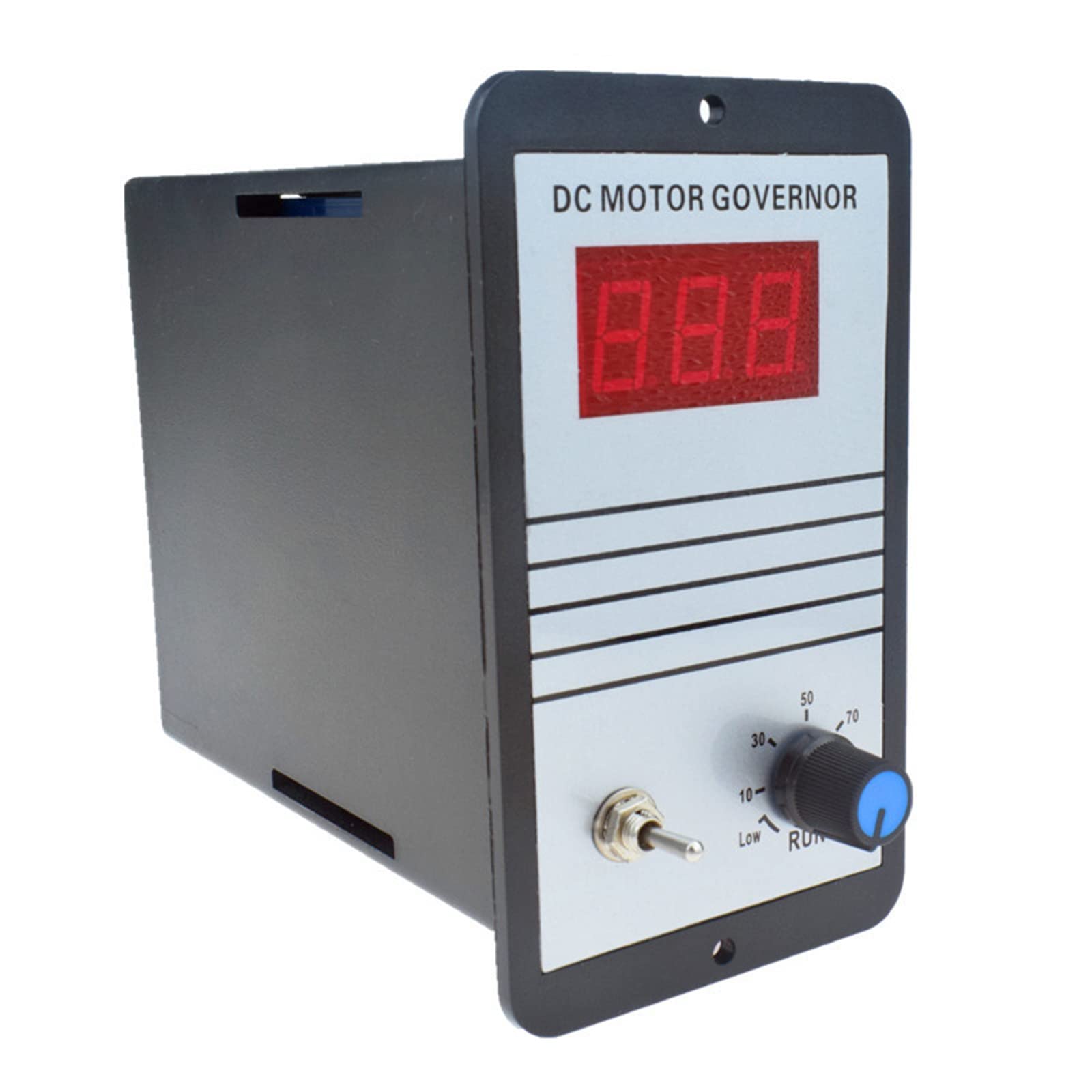 Industrietauglicher Motordrehzahlregler, 12 V, 24 V, 36 V, 80 A, 4000 W, PWM, hohe Leistung, mit Knopfschalter, gebürsteter Regler, Regulierungsregler mit Potentiometer-Drehknopf