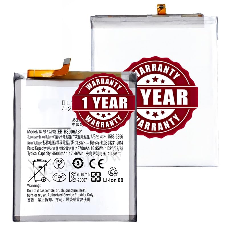 Image of Original EB-BS906ABY Battery Compatible for Samsung Galaxy S22+ 5G - (4500mAh) - 1 Year Warranty JK1