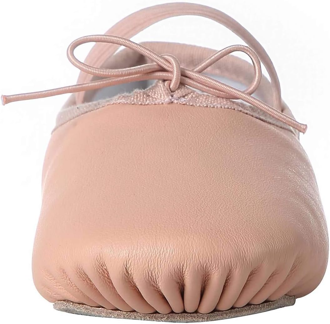 Linodes Leather Ballet Shoes/Ballet Slippers/Dance Shoes (Toddler/Little/Big Kid/Women)