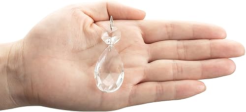 Miniatura 2 de Nuptio Atrapasoles para colgar ventanas: 20 piezas de jarrón colgante de cristal, decoración de jardín, cuentas colgantes para bodas, fiestas,