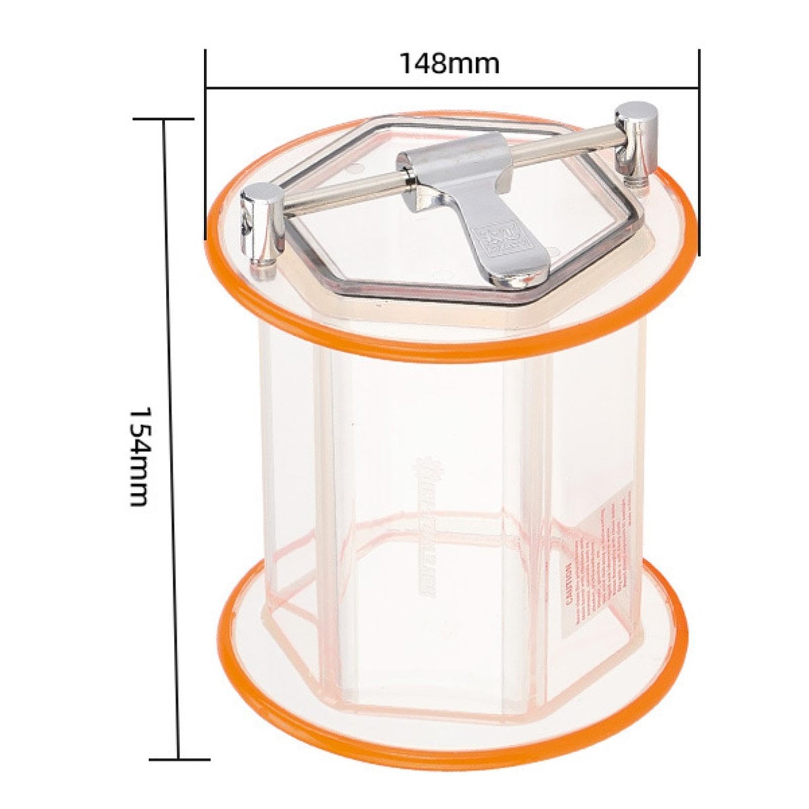 Seau de Polissage pour Bijoux, Seau de Polissage pour Bijoux, Seau de Polissage pour Accessoires, 15.4cmx14.8 cm