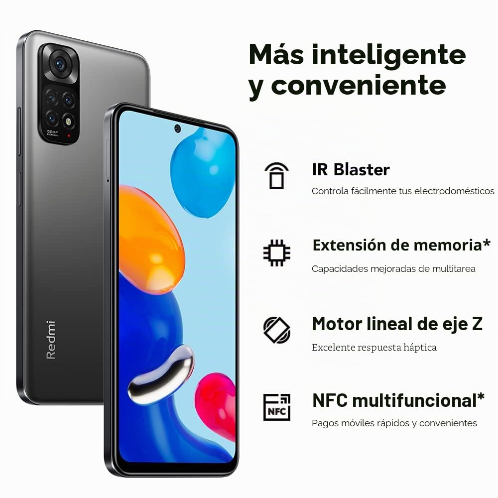 Xiaomi Redmi Note 11 - Smartphone 4GB + 64GB, 6.43