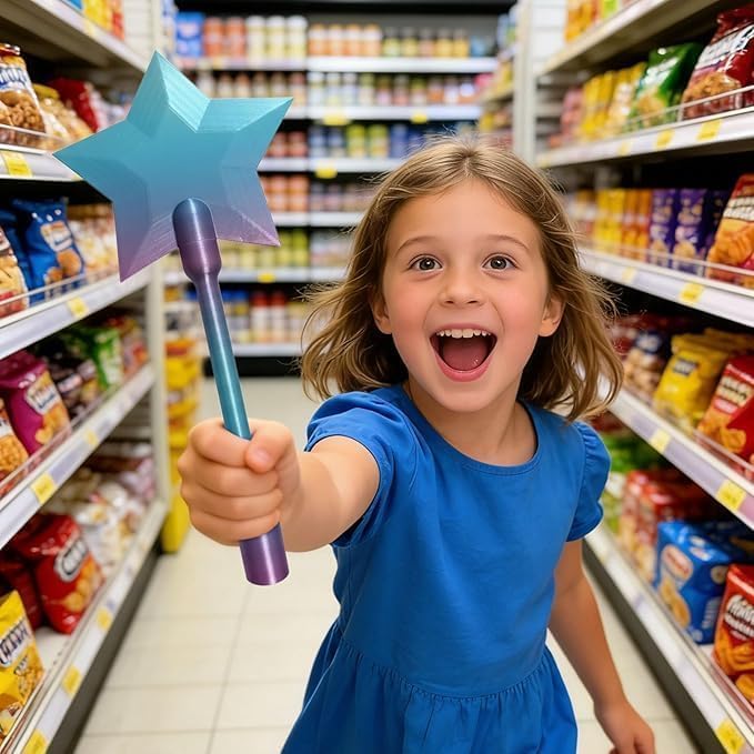 Generico Magic Wand Credit Card, Magic Wand, 3D Printed Wand, Wizard Wand for Cosplay and Gifts (B)