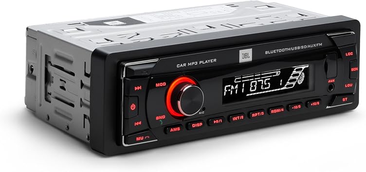 JBL Celebrity100 Single DIN Bluetooth FM Radio USB/AUX SD/MP3 Cars High Power Mechless Stereo Receiver