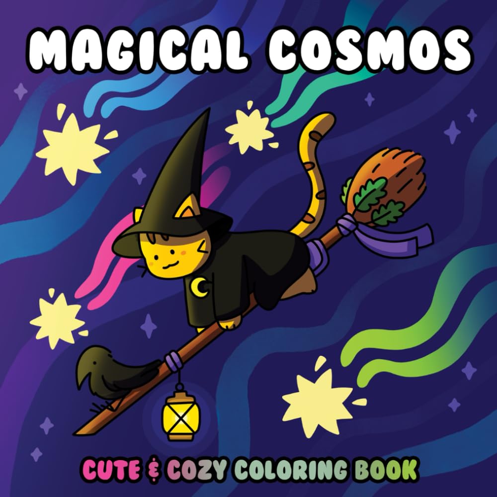 Magical Cosmos: Cute and Cozy Coloring Book
