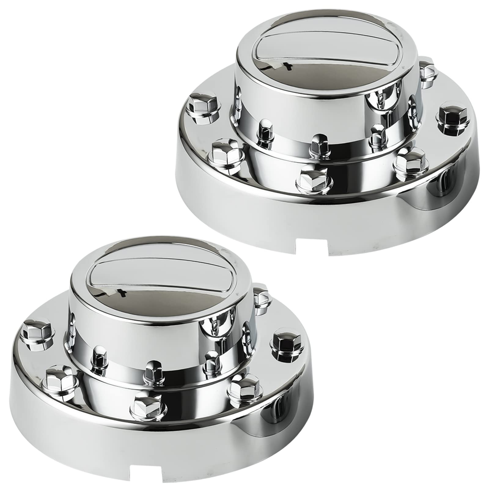 Photo 1 of OKPARZ Replacement for Chrome Wheel Center Hub Cap Hubcap 2011-2018 Ram 3500 2Pcs Rear 1-Ton Dually DRW Alloy Wheel 2 Rear