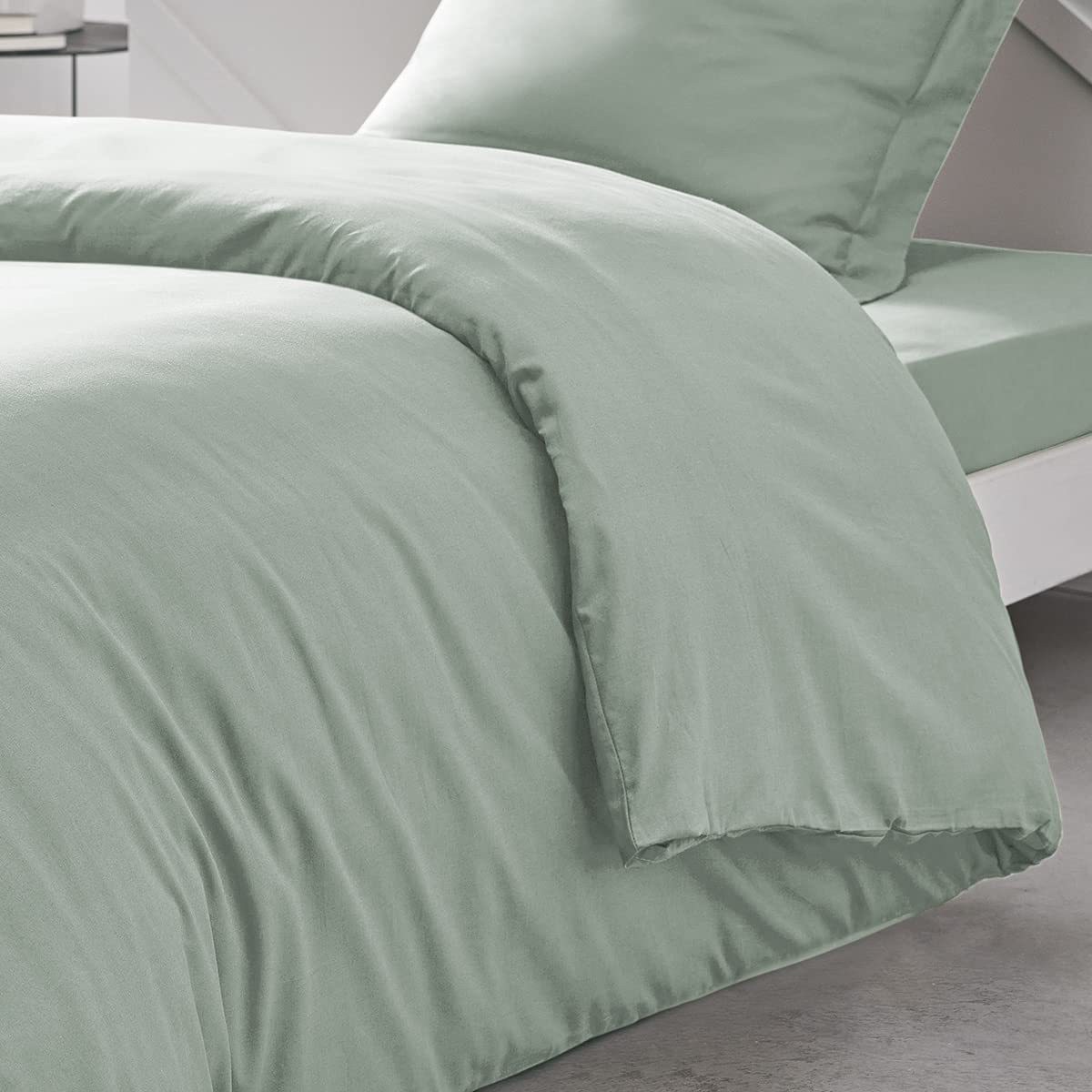 TODAY Celadon Cotton Duvet Cover 140 x 200 cm Single